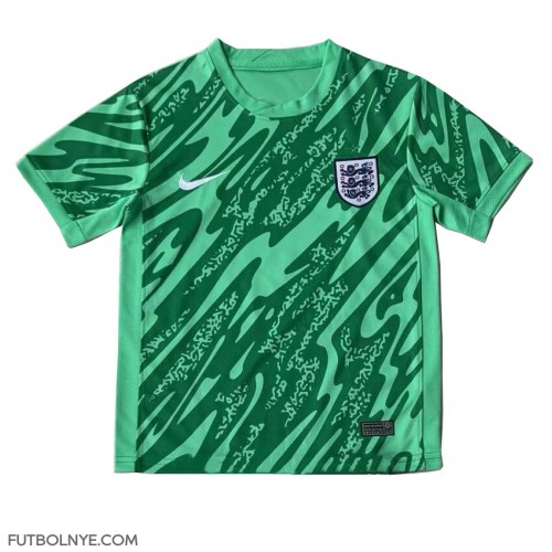 Camiseta Inglaterra Portero Visitante Equipación Eurocopa 2024 manga corta